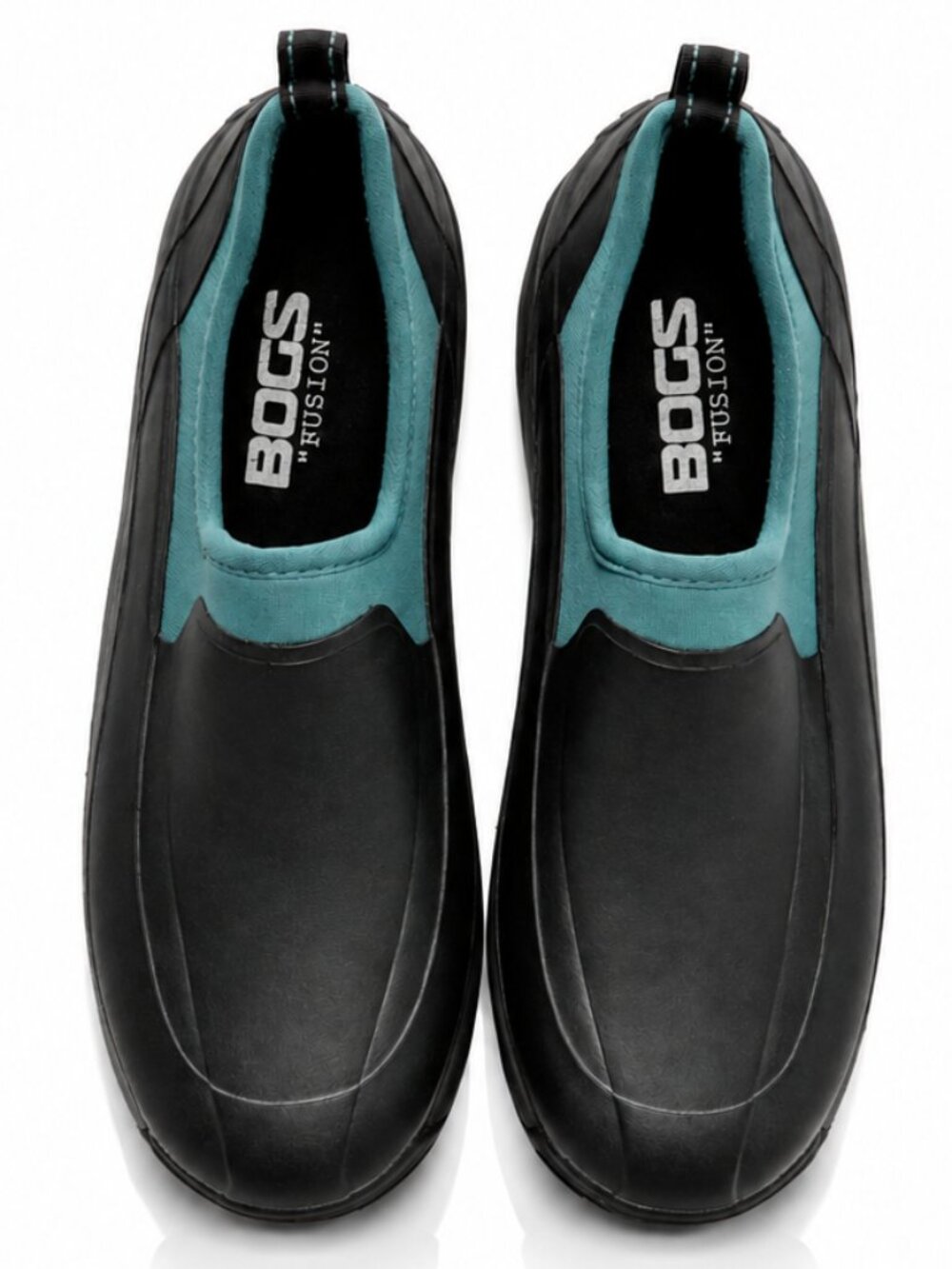 BOGS Mckenzie Slip On Rubber Shoes Blue Black Womens 8